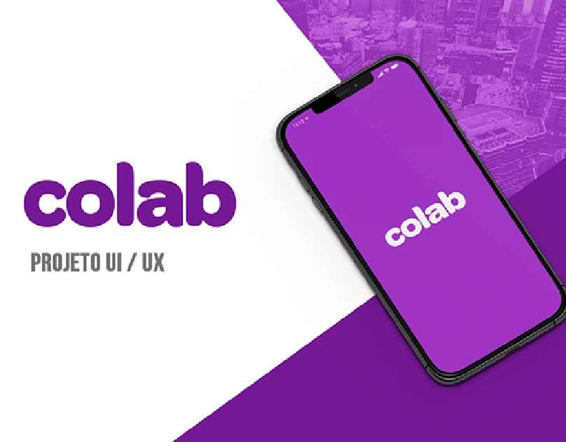 Capa do projeto Colab UI|UX
